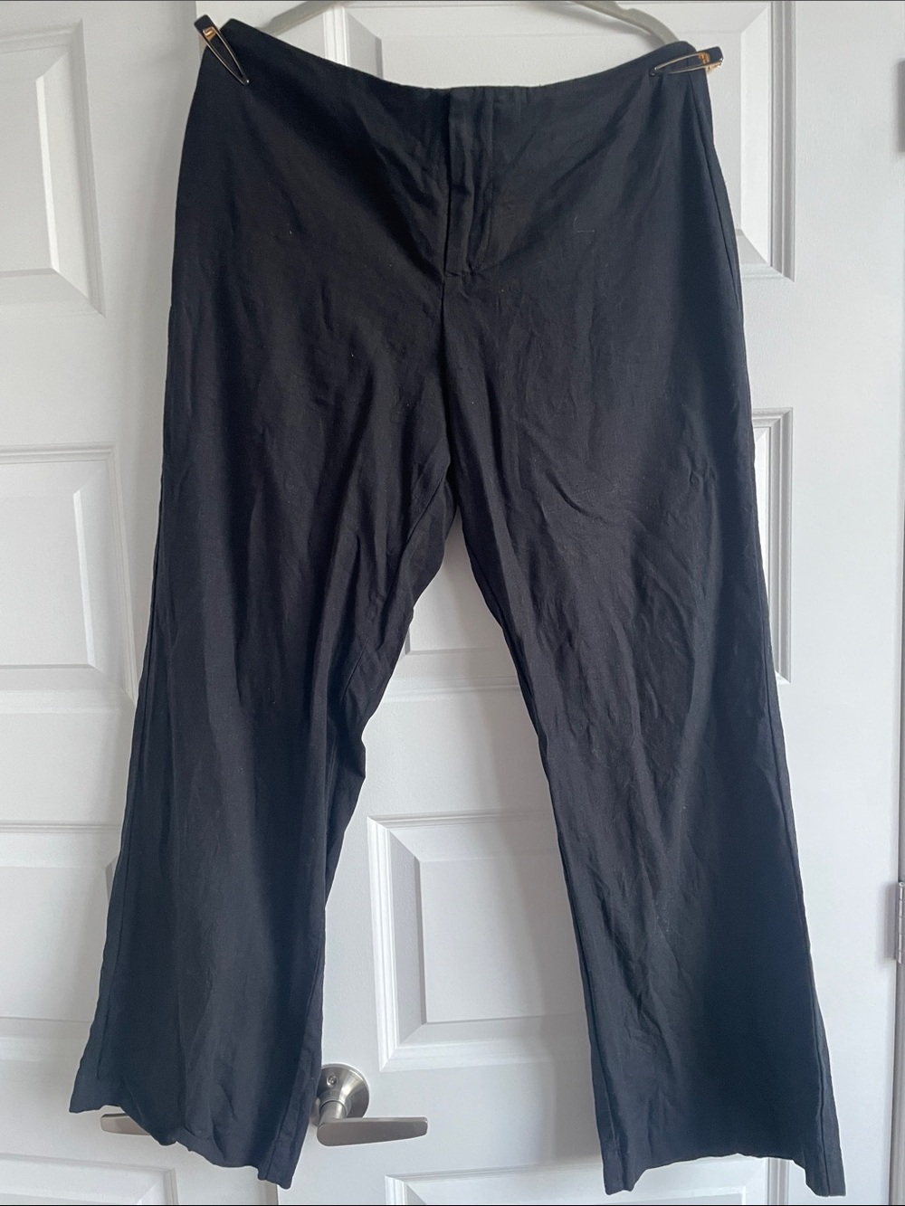 GAP Black Women's Straight-Leg Pants